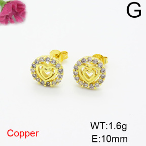 Fashion Copper Earrings  F6E403837vbll-L035