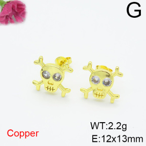 Fashion Copper Earrings  F6E403838vbll-L035