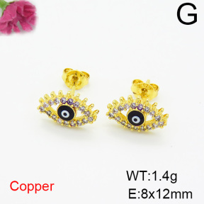 Fashion Copper Earrings  F6E403842bbml-L035