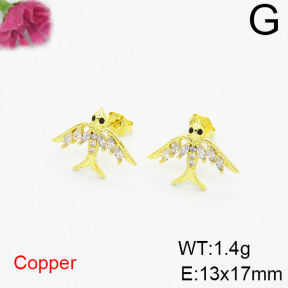Fashion Copper Earrings  F6E403848vbmb-L035