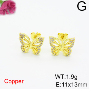Fashion Copper Earrings  F6E403851vbll-L035