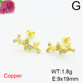 Fashion Copper Earrings  F6E403852vbll-L035