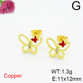Fashion Copper Earrings  F6E403854ablb-L035