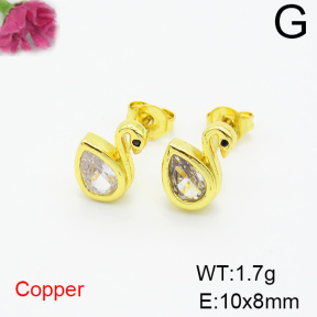 Fashion Copper Earrings  F6E403855ablb-L035