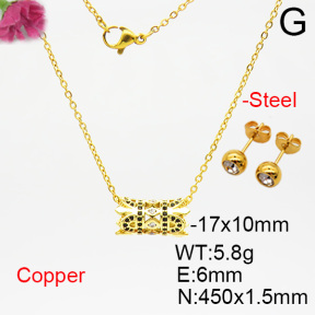 Fashion Copper Sets  F6S003552vbnl-L035