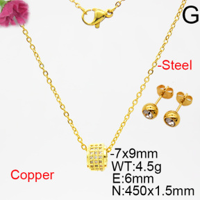 Fashion Copper Sets  F6S003561abmm-L035