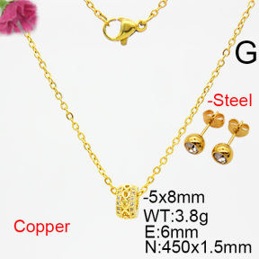 Fashion Copper Sets  F6S003576bbml-L035