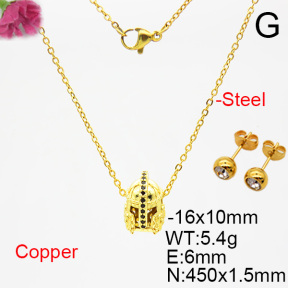 Fashion Copper Sets  F6S003591bbmj-L035