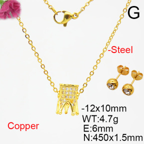 Fashion Copper Sets  F6S003592abmm-L035