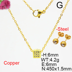 Fashion Copper Sets  F6S003600bbml-L035