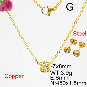 Fashion Copper Sets  F6S003605bbmj-L035