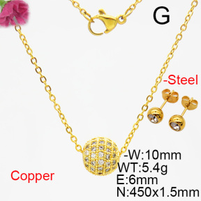 Fashion Copper Sets  F6S003607abmm-L035