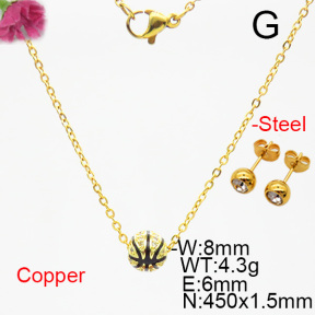 Fashion Copper Sets  F6S003615abmm-L035