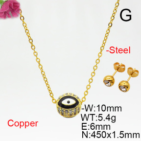 Fashion Copper Sets  F6S003626bbnk-L035