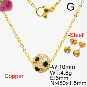 Fashion Copper Sets  F6S003627abol-L035