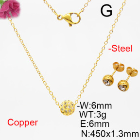 Fashion Copper Sets  F6S003649bamn-L035