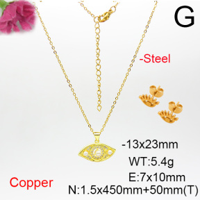 Fashion Copper Sets  F6S004012vbnl-L035