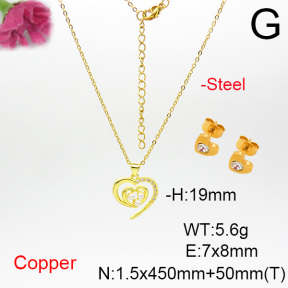 Fashion Copper Sets  F6S004013vbnl-L035