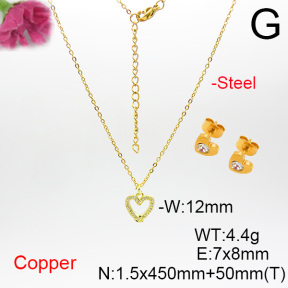 Fashion Copper Sets  F6S004015bbml-L035