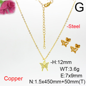 Fashion Copper Sets  F6S004017vbmb-L035