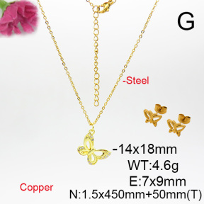 Fashion Copper Sets  F6S004019bbml-L035