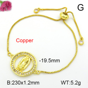 Fashion Copper Bracelet  F7B401290bbml-L035