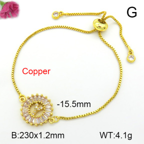 Fashion Copper Bracelet  F7B401296bbml-L035