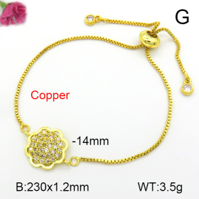 Fashion Copper Bracelet  F7B401299bbml-L035