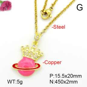 Fashion Copper Necklace  F7N300404vbmb-L035