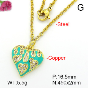 Fashion Copper Necklace  F7N300408vbnb-L035