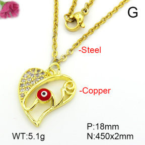 Fashion Copper Necklace  F7N401627vbmb-L035