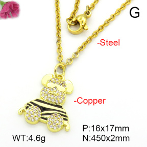 Fashion Copper Necklace  F7N401629bbml-L035