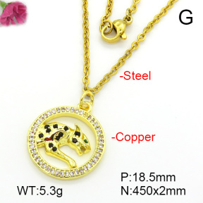 Fashion Copper Necklace  F7N401706bbml-L035