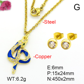 Fashion Copper Sets  F7S002028abol-L035