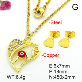 Fashion Copper Sets  F7S002061abol-L035