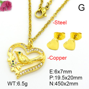 Fashion Copper Sets  F7S002116abol-L035