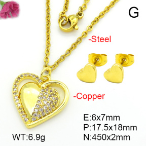 Fashion Copper Sets  F7S002156abol-L035