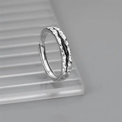 925 Silver Ring WT:2.82g W:4.15mm JR2721aiov-Y23 D444