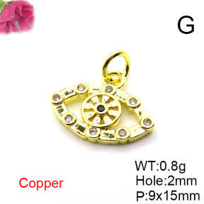 Fashion Copper Pendant  XFPC05817vail-L035