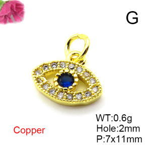 Fashion Copper Pendant  XFPC05823vail-L035