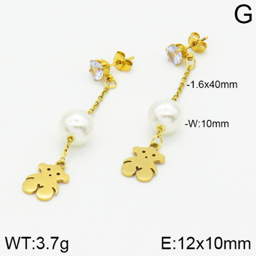 SS Earrings  TE2000208aaji-731