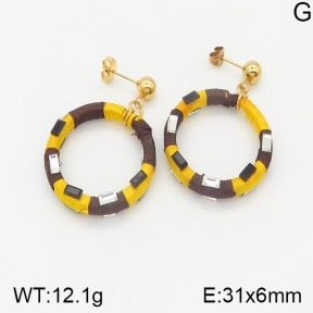 Stainless Steel Earrings  5E4001279bhia-658