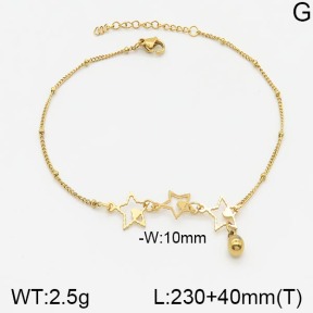 Stainless Steel Anklets  5A9000520vbmb-610