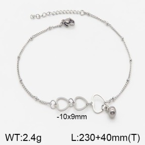 Stainless Steel Anklets  5A9000523ablb-610