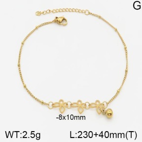 Stainless Steel Anklets  5A9000524vbmb-610