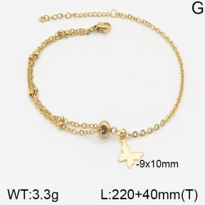 Stainless Steel Anklets  5A9000528ablb-610