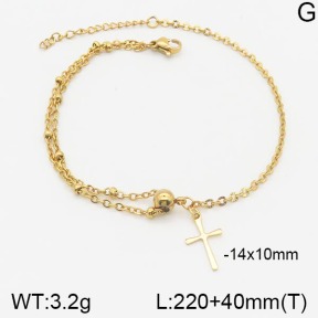 Stainless Steel Anklets  5A9000530ablb-610