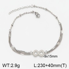 Stainless Steel Anklets  5A9000535ablb-610