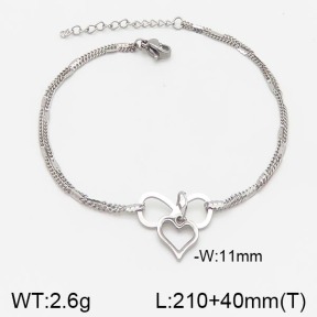 Stainless Steel Anklets  5A9000538ablb-610
