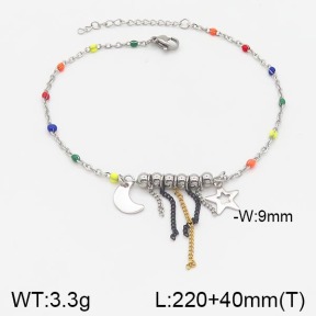 Stainless Steel Anklets  5A9000541vbmb-610